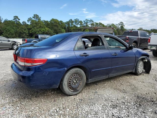 1HGCM56183A818607 - 2003 HONDA ACCORD DX BLUE photo 3