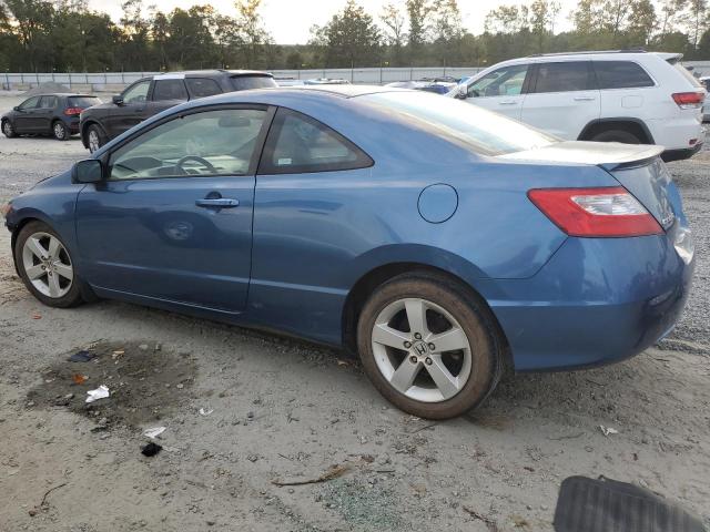 2HGFG12886H501478 - 2006 HONDA CIVIC EX BLUE photo 2