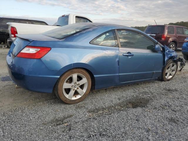 2HGFG12886H501478 - 2006 HONDA CIVIC EX BLUE photo 3