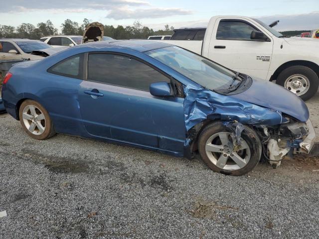 2HGFG12886H501478 - 2006 HONDA CIVIC EX BLUE photo 4