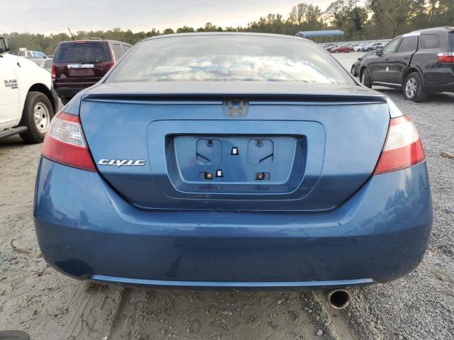 2HGFG12886H501478 - 2006 HONDA CIVIC EX BLUE photo 6