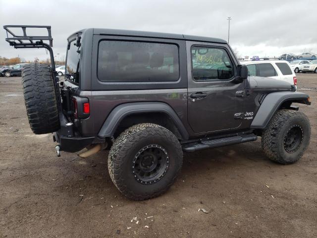 1C4GJXAN9LW135820 - 2020 JEEP WRANGLER SPORT GRAY photo 3