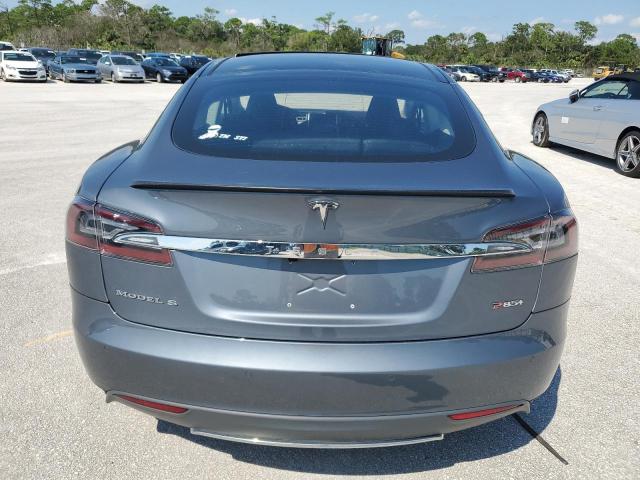 5YJSA1DP1DFP26945 - 2013 TESLA MODEL S Сұр фото 6