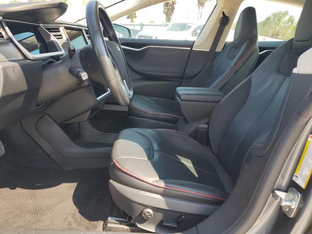 5YJSA1DP1DFP26945 - 2013 TESLA MODEL S Сұр фото 7