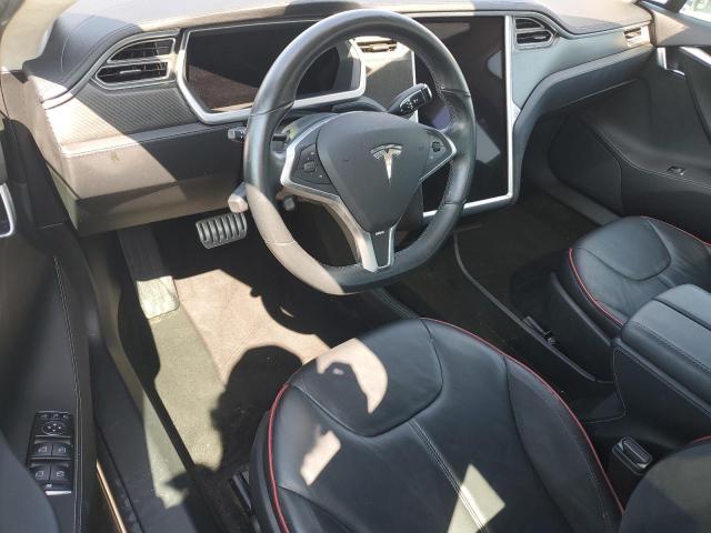 5YJSA1DP1DFP26945 - 2013 TESLA MODEL S Сұр фото 8