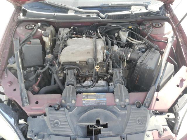 2G1WT57KX91280865 - 2009 CHEVROLET IMPALA 1LT BURGUNDY photo 11