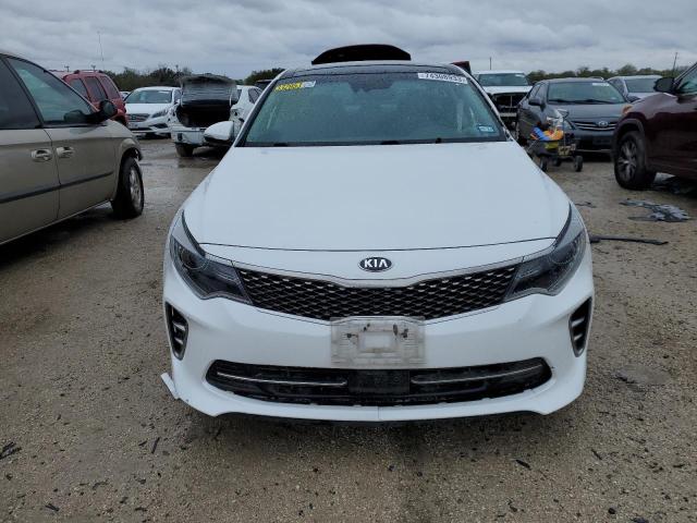 5XXGW4L24GG050247 - 2016 KIA OPTIMA SX WHITE photo 5