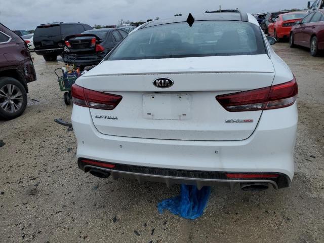 5XXGW4L24GG050247 - 2016 KIA OPTIMA SX WHITE photo 6