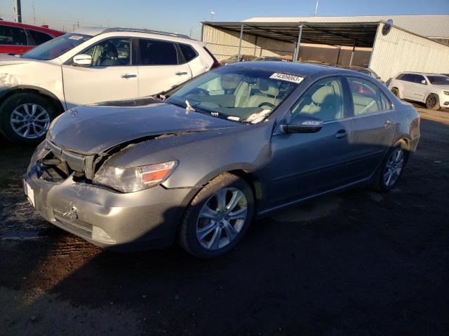 JH4KB2F69AC001690 - 2010 ACURA RL SILVER photo 1