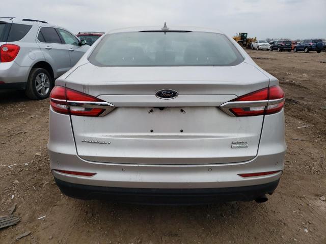 3FA6P0CD5KR150781 - 2019 FORD FUSION SEL SILVER photo 6