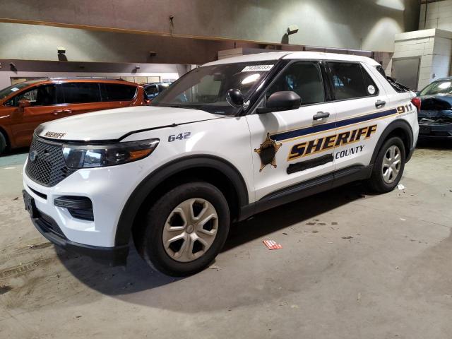 1FM5K8AB1LGD07859 - 2020 FORD EXPLORER POLICE INTERCEPTOR WHITE photo 1