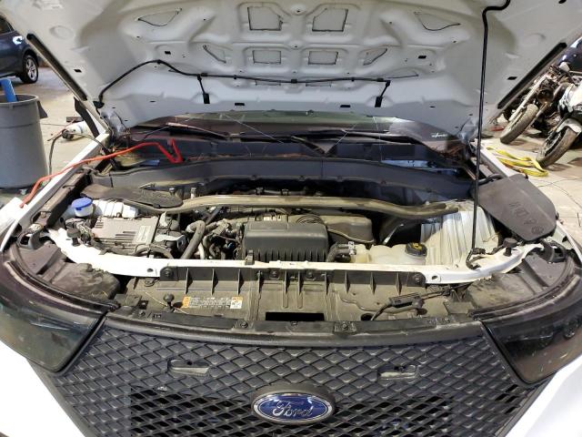 1FM5K8AB1LGD07859 - 2020 FORD EXPLORER POLICE INTERCEPTOR WHITE photo 11