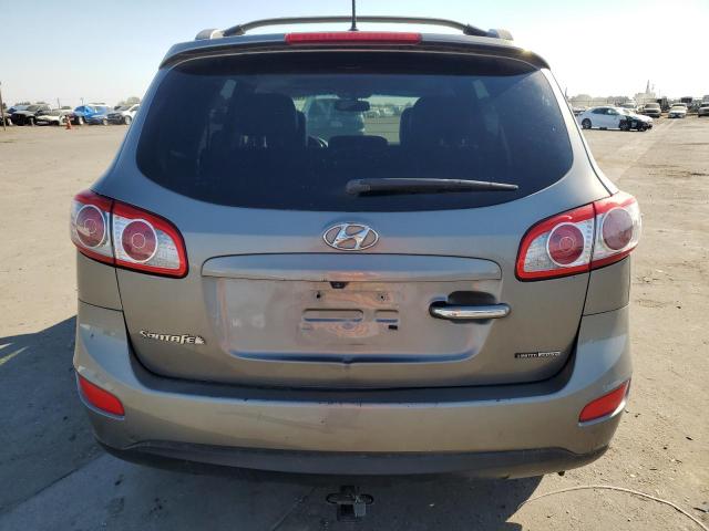 5XYZKDAG8CG165281 - 2012 HYUNDAI SANTA FE LIMITED GRAY photo 6