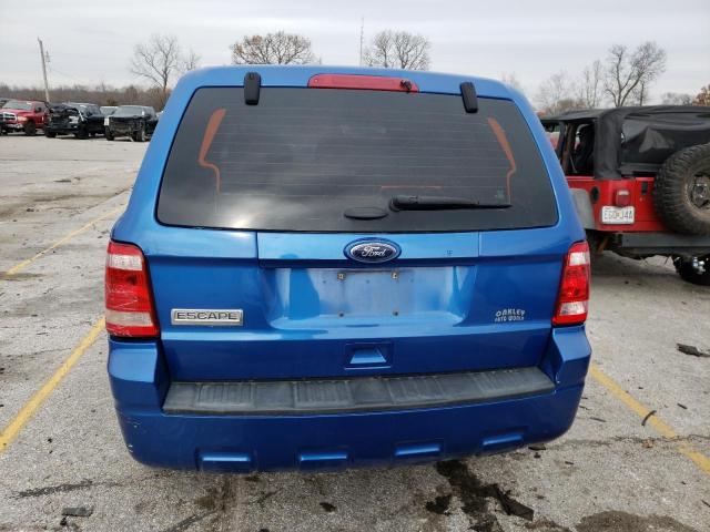 1FMCU0C75CKB54203 - 2012 FORD ESCAPE XLS BLUE photo 6