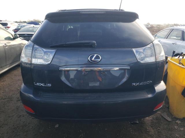 JTJHW31U482051924 - 2008 LEXUS RX 400H GRAY photo 6