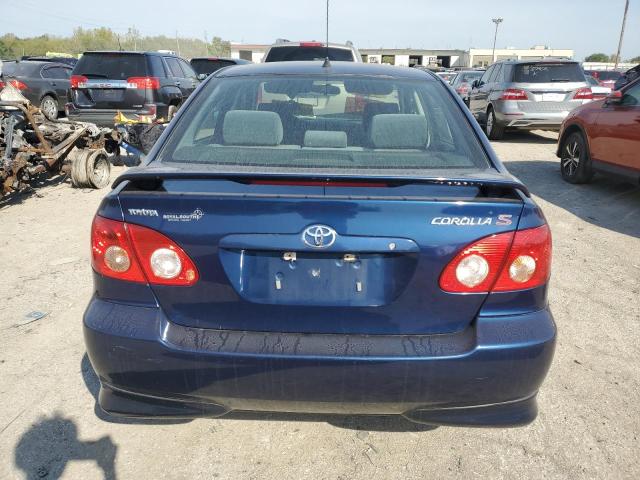 1NXBR30E48Z018948 - 2008 TOYOTA COROLLA CE BLUE photo 6