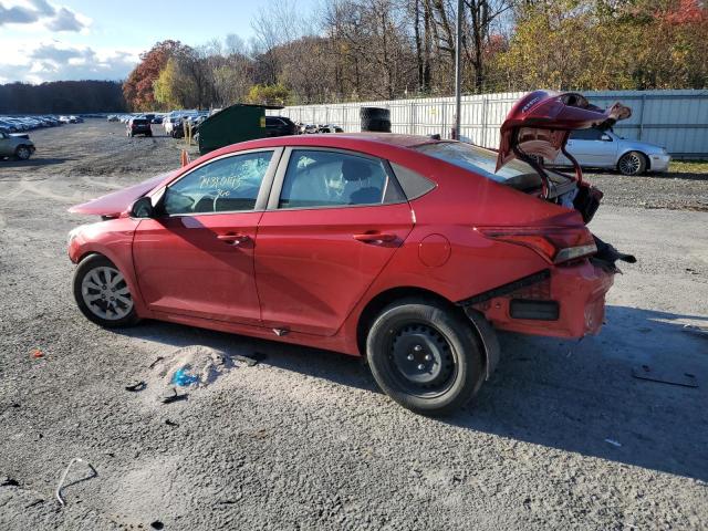 3KPC24A64NE160897 - 2022 HYUNDAI ACCENT SE RED photo 2