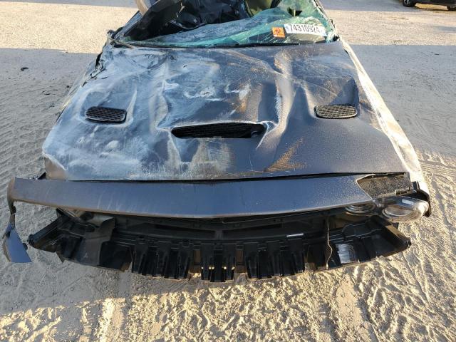 2C3CDZFJ5NH109177 - 2022 DODGE CHALLENGER R/T SCAT PACK GRAY photo 11