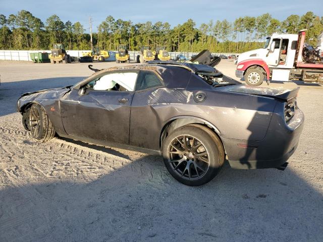 2C3CDZFJ5NH109177 - 2022 DODGE CHALLENGER R/T SCAT PACK GRAY photo 2