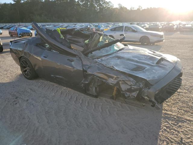 2C3CDZFJ5NH109177 - 2022 DODGE CHALLENGER R/T SCAT PACK GRAY photo 4