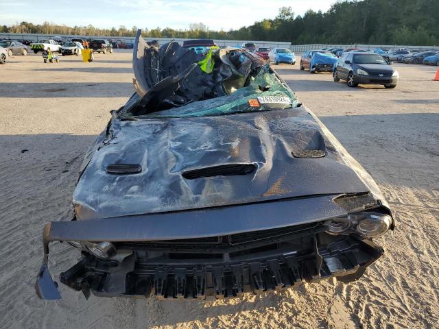 2C3CDZFJ5NH109177 - 2022 DODGE CHALLENGER R/T SCAT PACK GRAY photo 5