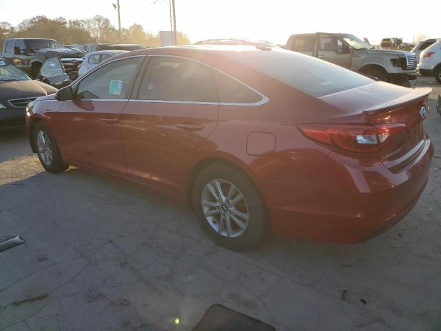 5NPE24AFXHH468911 - 2017 HYUNDAI SONATA SE RED photo 2