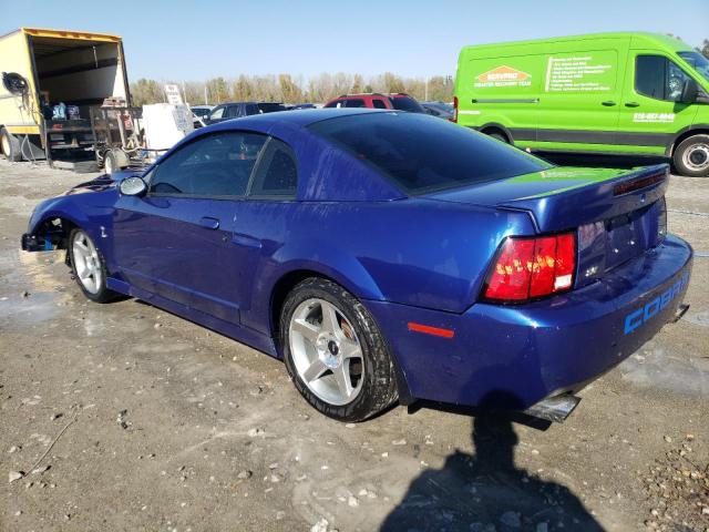 1FAFP48Y33F424576 - 2003 FORD MUSTANG COBRA SVT BLUE photo 2