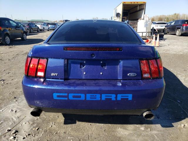 1FAFP48Y33F424576 - 2003 FORD MUSTANG COBRA SVT BLUE photo 6