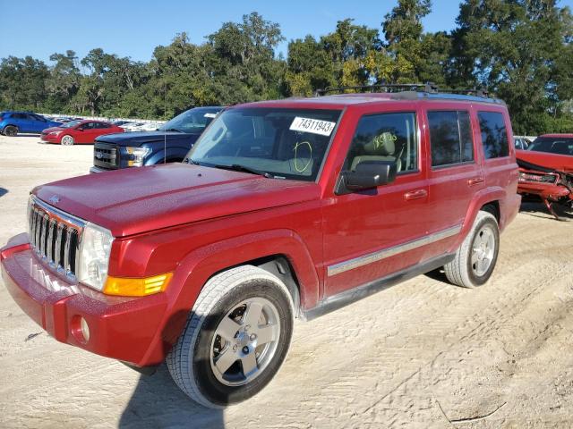 1J4RH4GT6AC146436 - 2010 JEEP COMMANDER SPORT Rot Foto 1