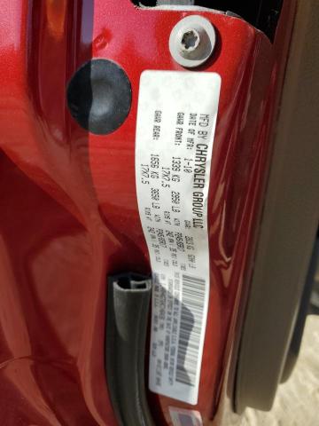 1J4RH4GT6AC146436 - 2010 JEEP COMMANDER SPORT Rot Foto 13