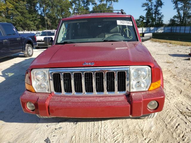 1J4RH4GT6AC146436 - 2010 JEEP COMMANDER SPORT RED photo 5