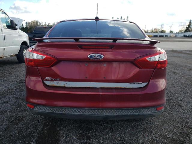 1FADP3F20EL394330 - 2014 FORD FOCUS SE RED photo 6