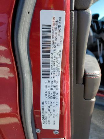 1C4PJMBS8EW254979 - 2014 JEEP CHEROKEE TRAILHAWK წითელი ფოტო 12