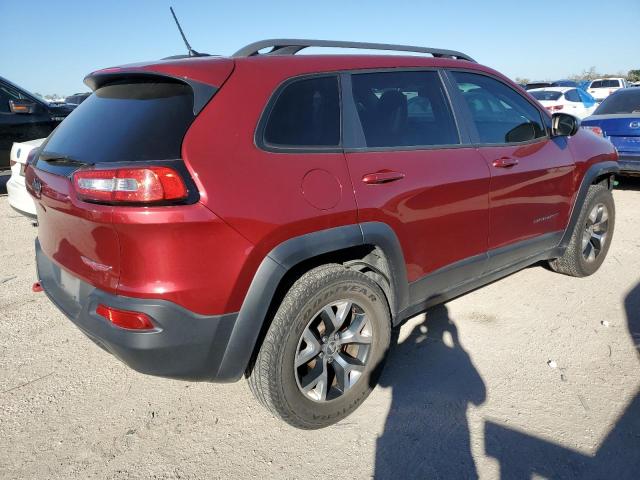 1C4PJMBS8EW254979 - 2014 JEEP CHEROKEE TRAILHAWK წითელი ფოტო 3