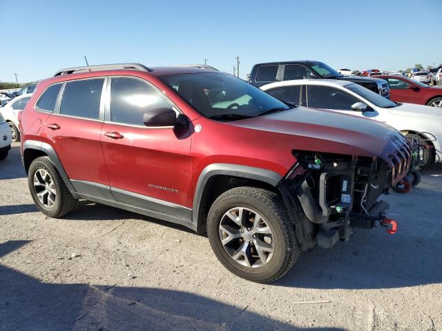 1C4PJMBS8EW254979 - 2014 JEEP CHEROKEE TRAILHAWK წითელი ფოტო 4