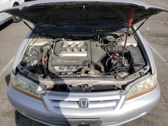 1HGCG165X2A008462 - 2002 HONDA ACCORD EX SILVER photo 11