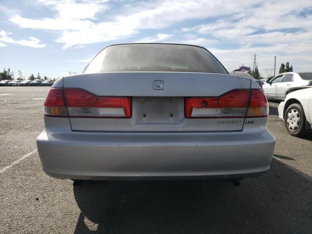 1HGCG165X2A008462 - 2002 HONDA ACCORD EX SILVER photo 6