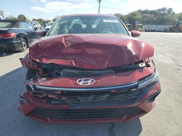 KMHLL4DG9RU741655 - 2024 HYUNDAI ELANTRA SE RED photo 5