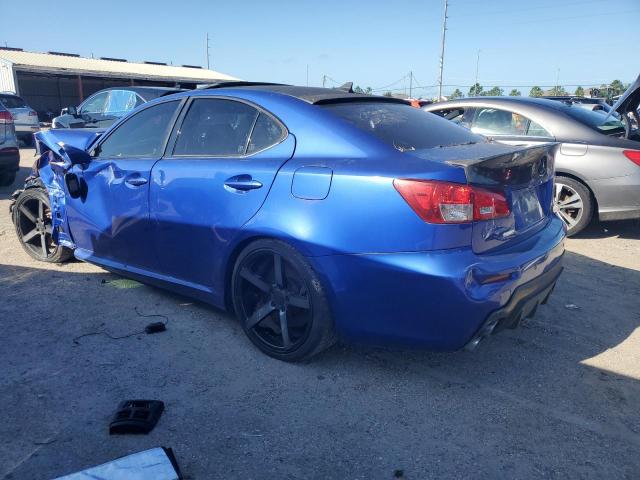 JTHBP5C22B5009723 - 2011 LEXUS IS F BLUE photo 2