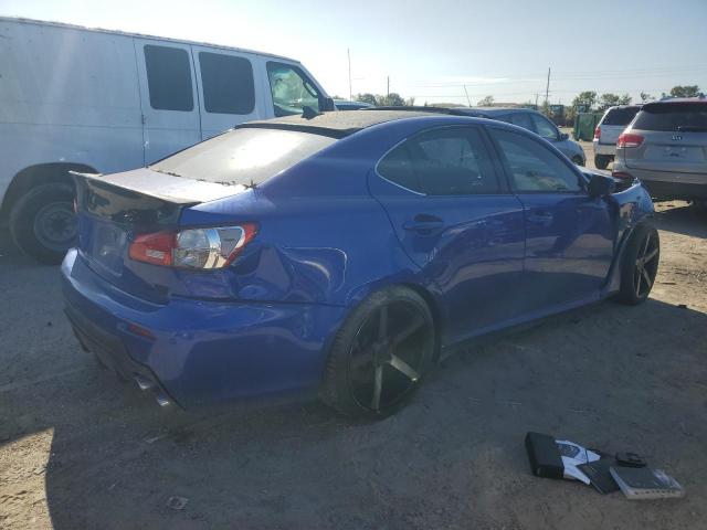 JTHBP5C22B5009723 - 2011 LEXUS IS F BLUE photo 3