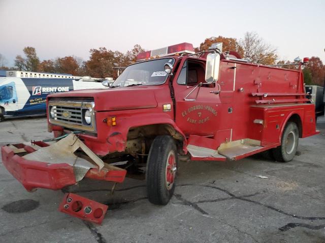 C17DEAV118578 - 1980 CHEVROLET C5500 RED photo 1