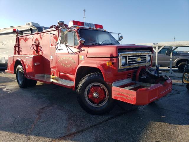 C17DEAV118578 - 1980 CHEVROLET C5500 RED photo 4