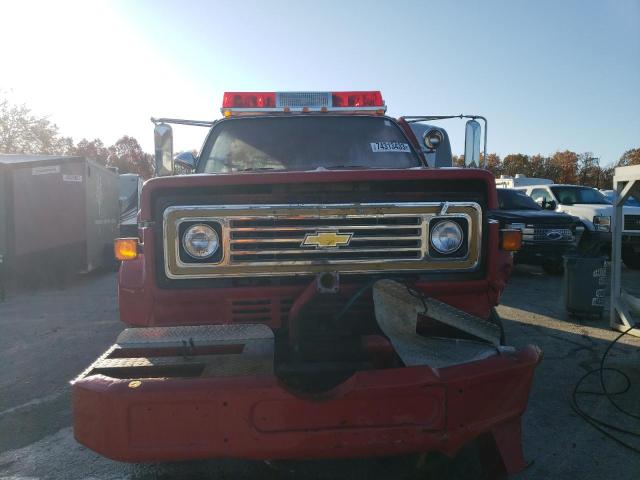 C17DEAV118578 - 1980 CHEVROLET C5500 RED photo 5