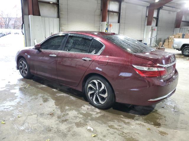 1HGCR2F86GA004619 - 2016 HONDA ACCORD EXL BURGUNDY photo 2