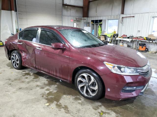 1HGCR2F86GA004619 - 2016 HONDA ACCORD EXL BURGUNDY photo 4