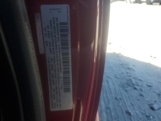 3VWPG3AG5AM006413 - 2010 VOLKSWAGEN NEW BEETLE RED photo 12