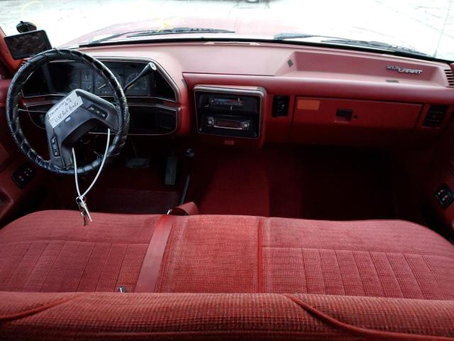 2FTJW36G6KCA26834 - 1989 FORD F350 MAROON photo 8