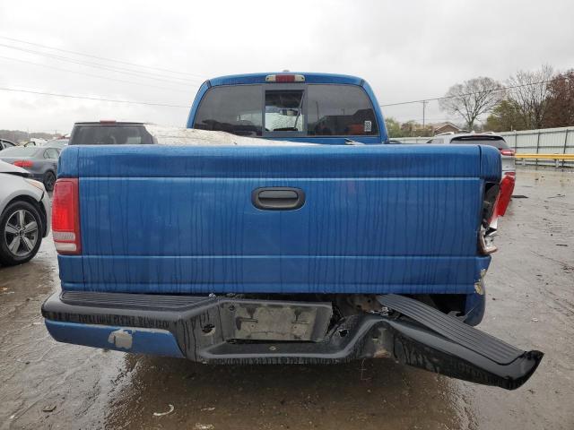 1B7HL38N42S569324 - 2002 DODGE DAKOTA QUAD SPORT BLUE photo 6