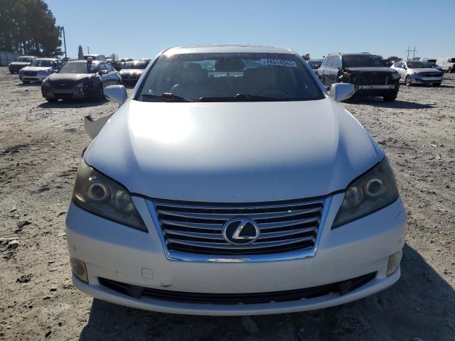 JTHBK1EG7A2350986 - 2010 LEXUS ES 350 WHITE photo 5