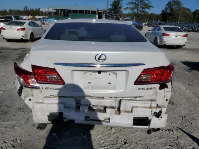 JTHBK1EG7A2350986 - 2010 LEXUS ES 350 WHITE photo 6